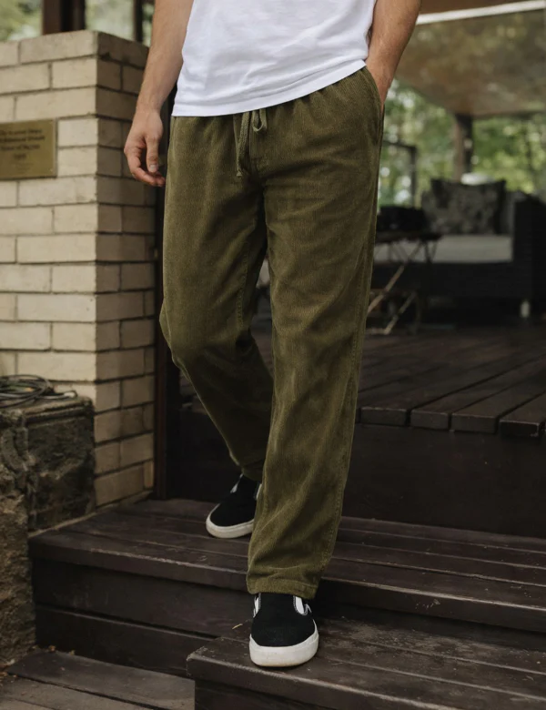Burbank Pant - Army Cord - Image 6