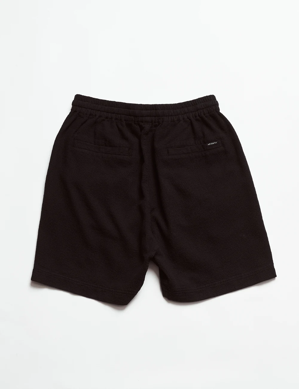 Burbank Short - Black Waffle - Image 3