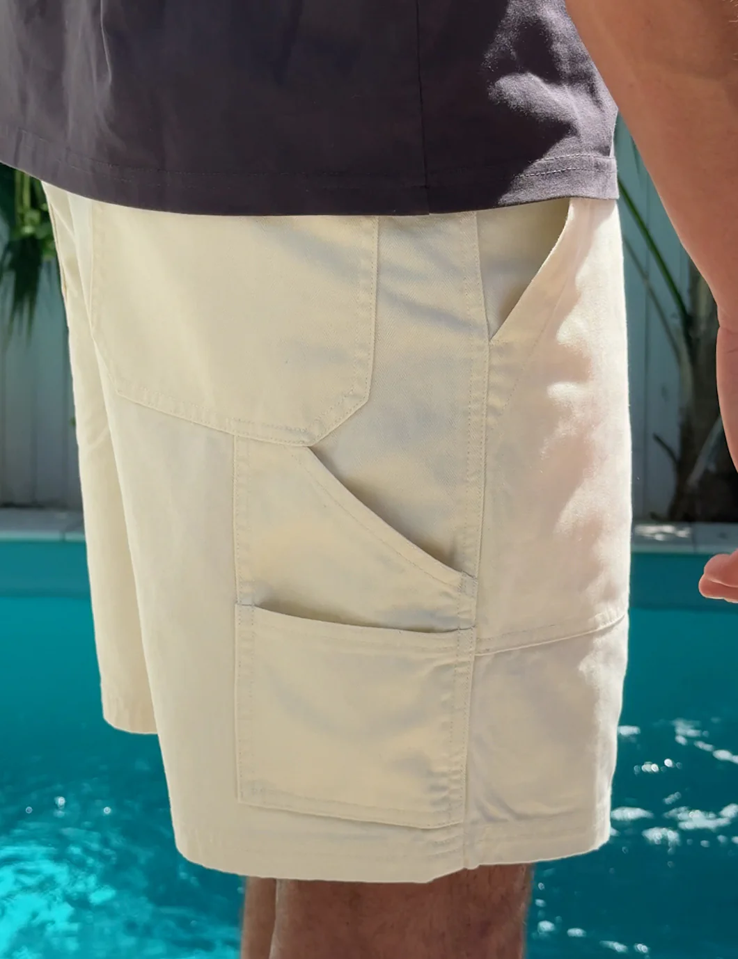 Carpenter Walk Short - Off White - Image 5