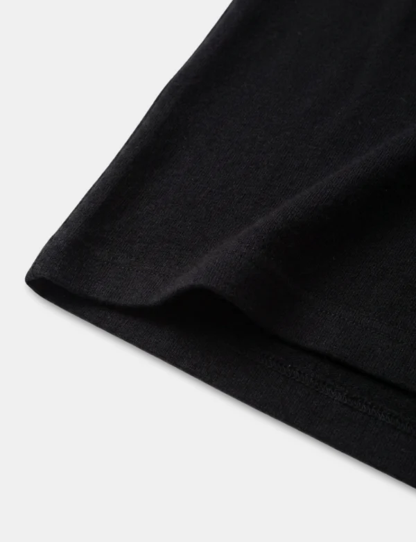 Cashmere Reginald Short Sleeve Tee - Black - Image 6