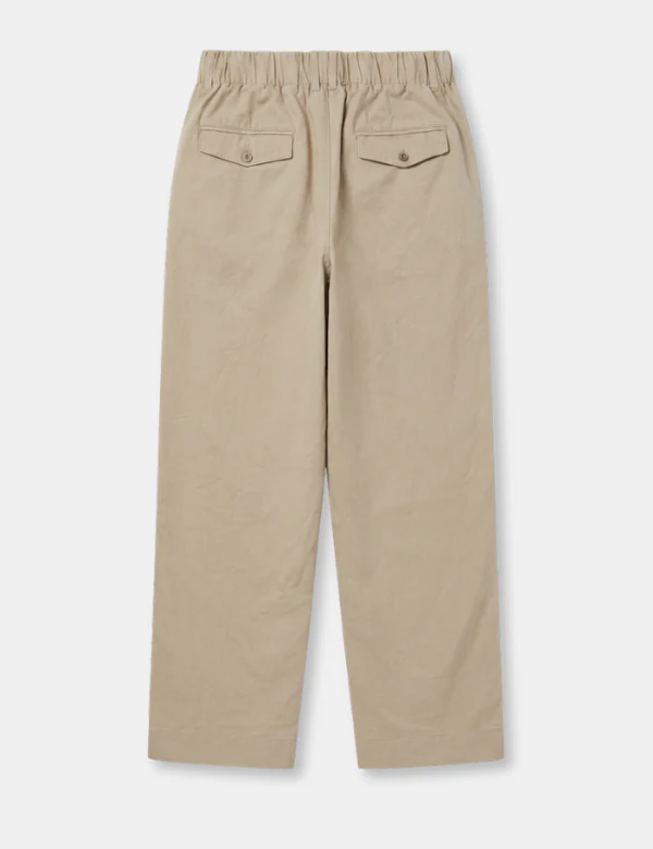 Chad Elastic Waist Relaxed Pant - Vintage Stone - Image 3