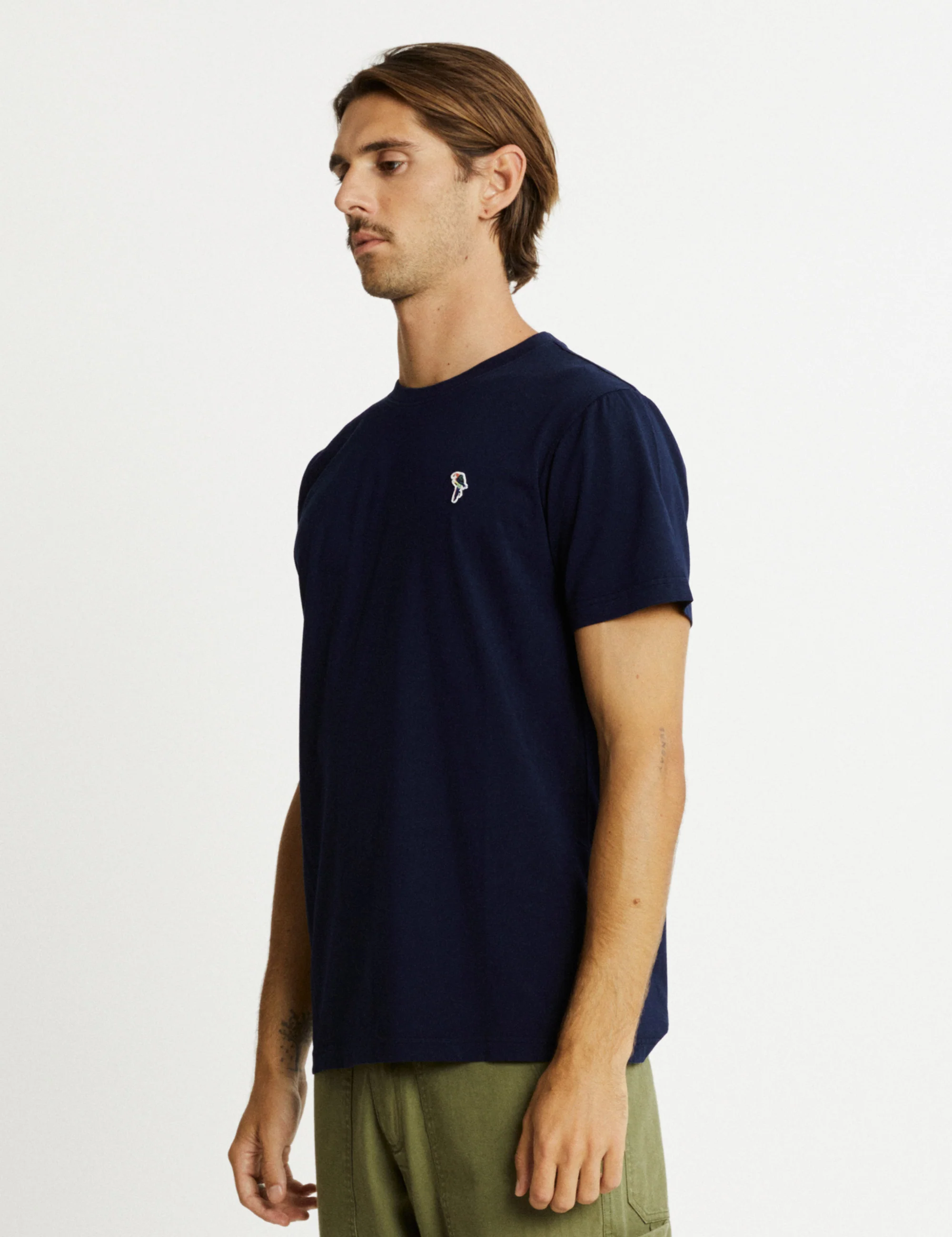 Chapman Tee - Rosella Navy - Image 7