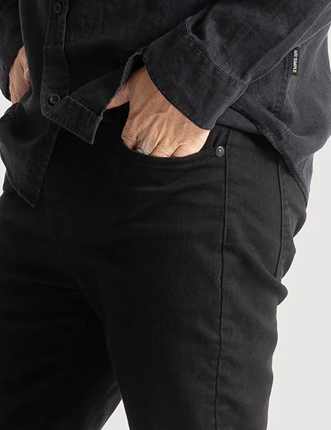 Diego Slim Fit Denim - Black - Image 8