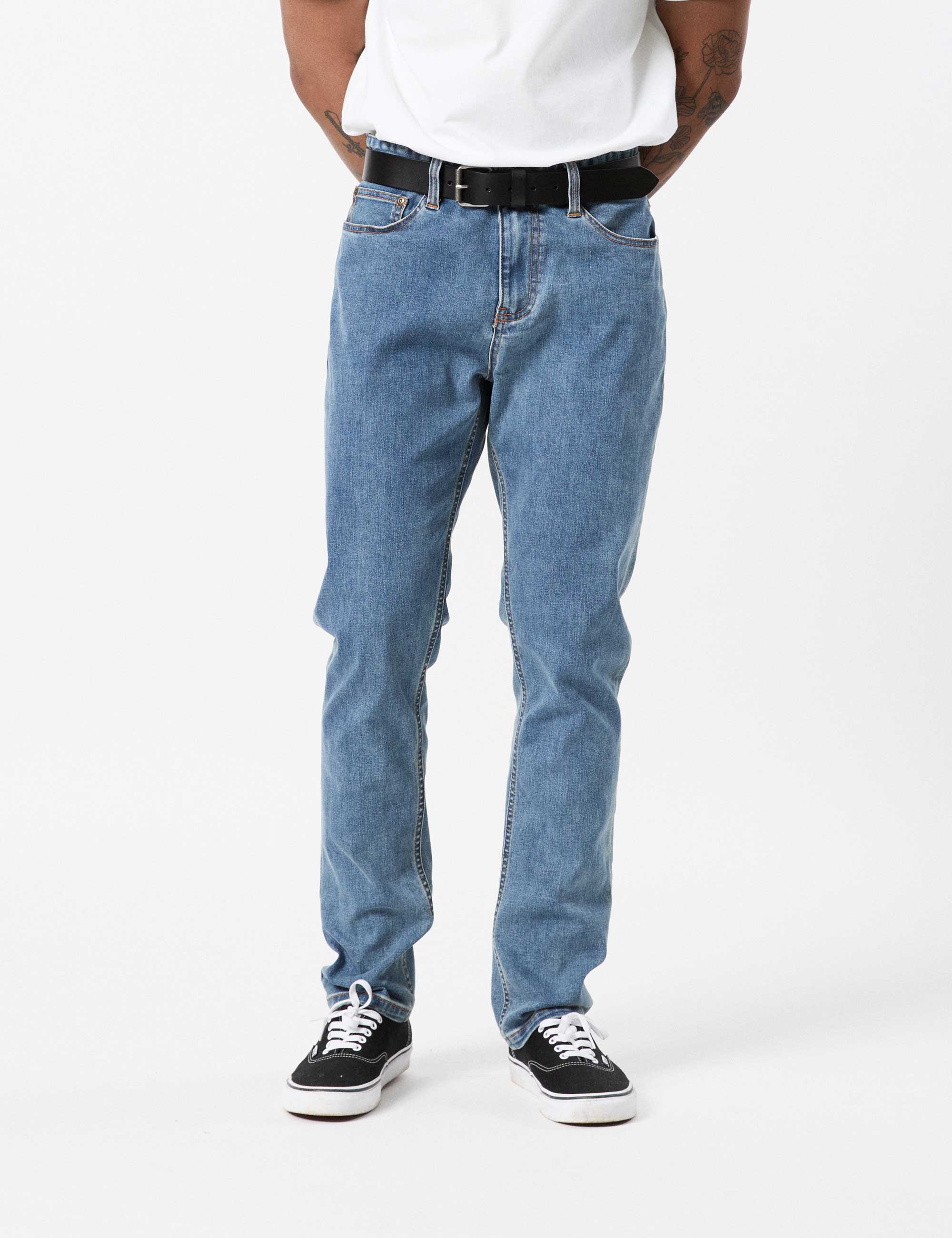 Diego Slim Fit Denim - Vintage Blue - Image 4