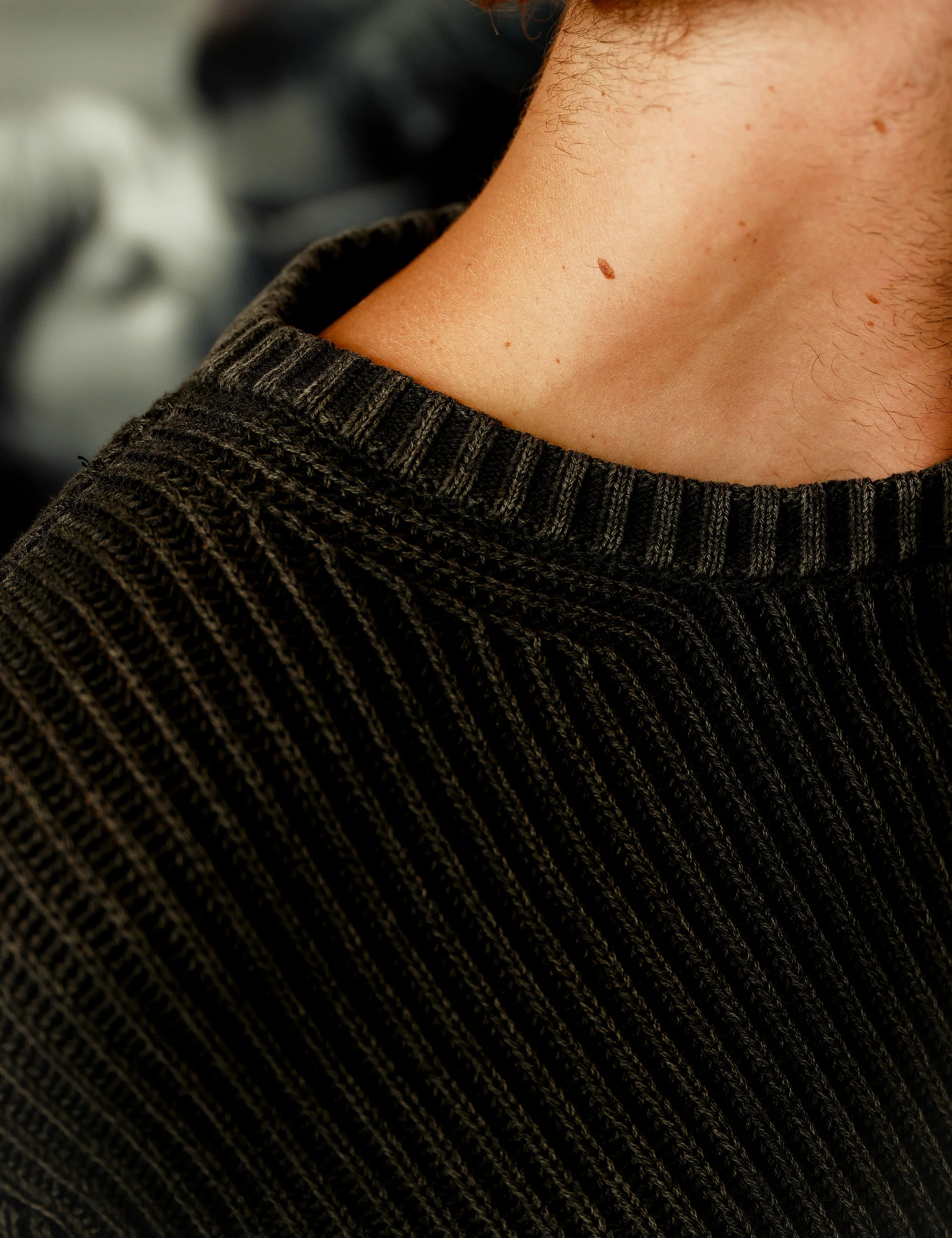 Fisher Relaxed Knit - Black - Image 6