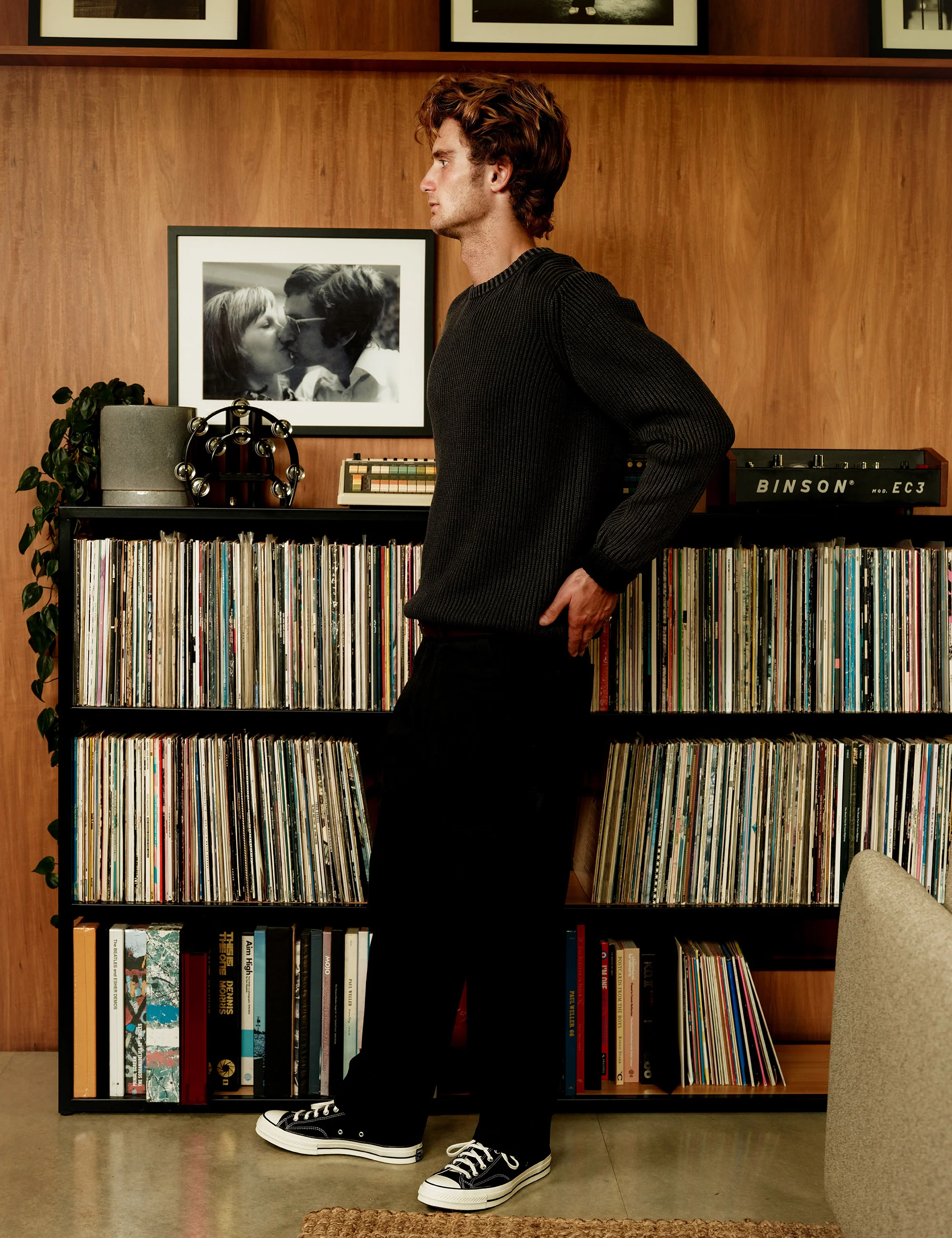 Fisher Relaxed Knit - Black - Image 7
