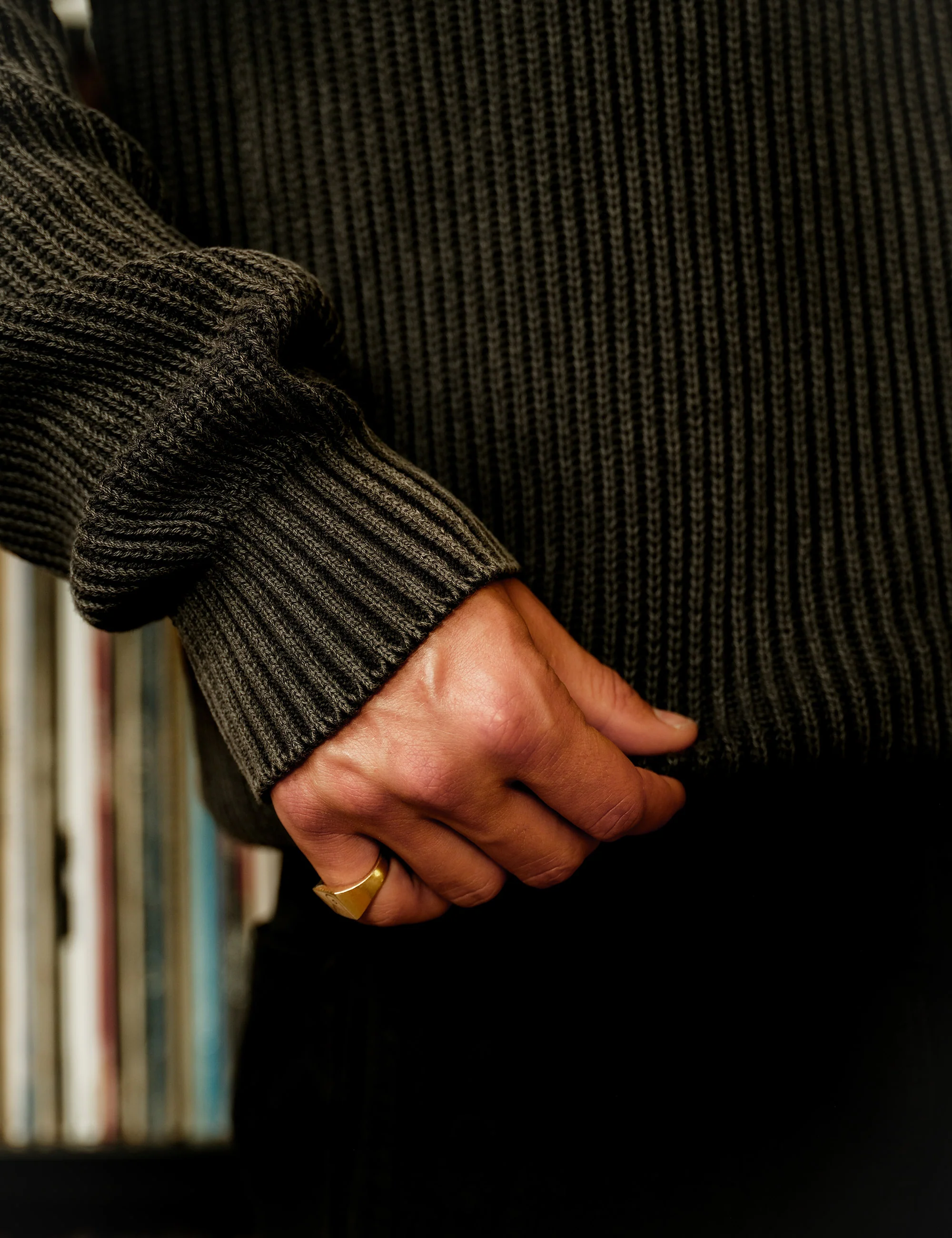 Fisher Relaxed Knit - Black - Image 8