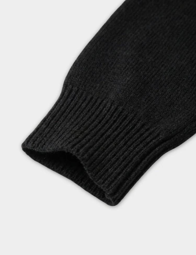 Fred Wool Knit - Charcoal Marle - Image 4