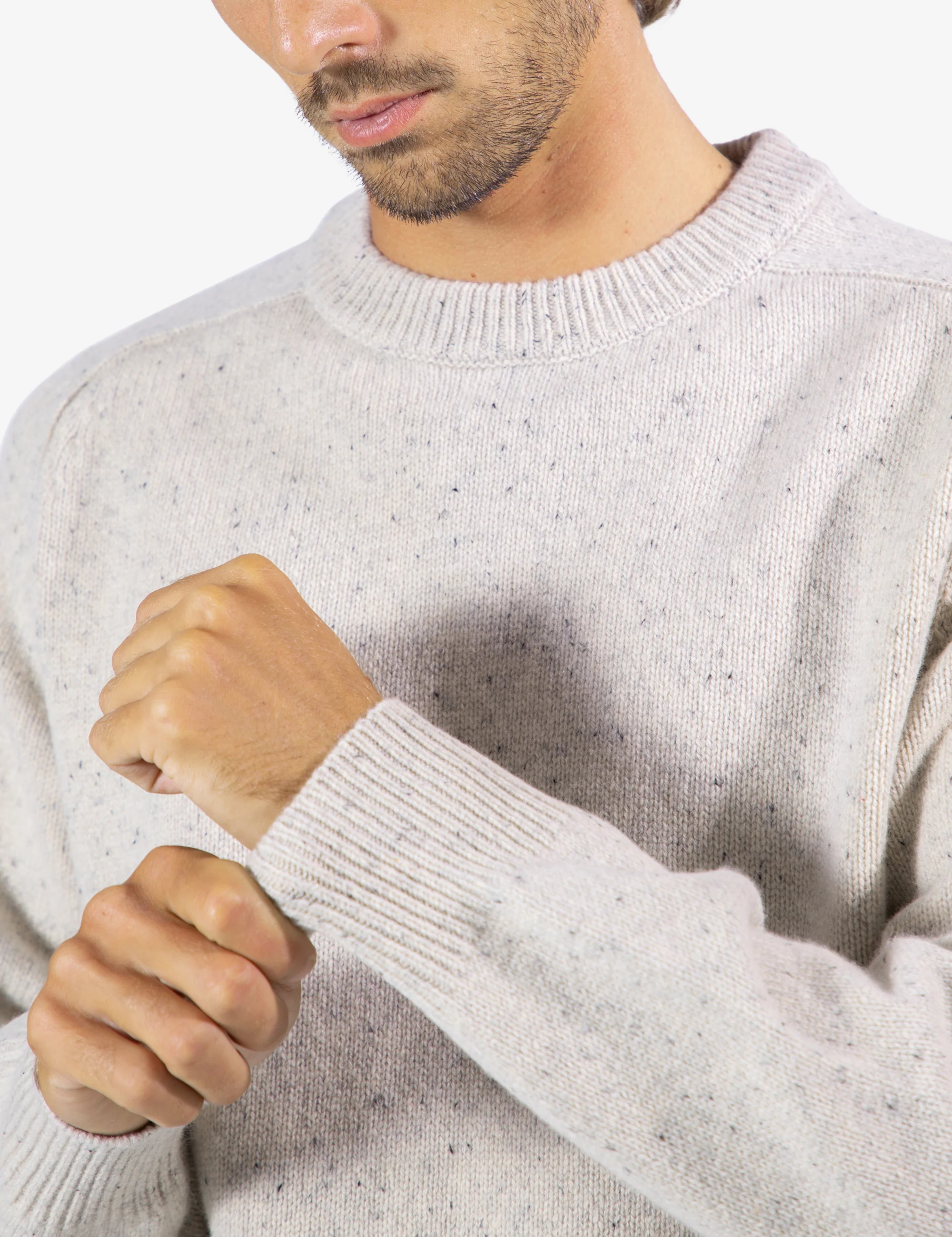 Fred Wool Knit - Oatmeal - Image 6