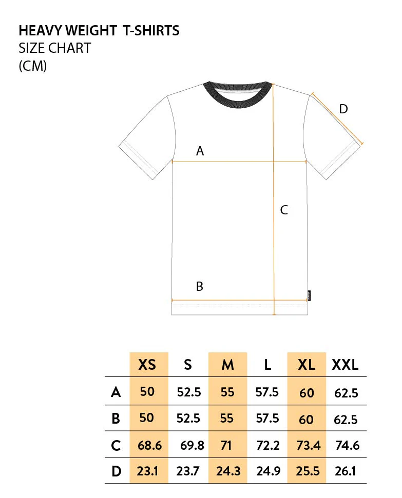 Heavy Weight Tee - Black - Image 9
