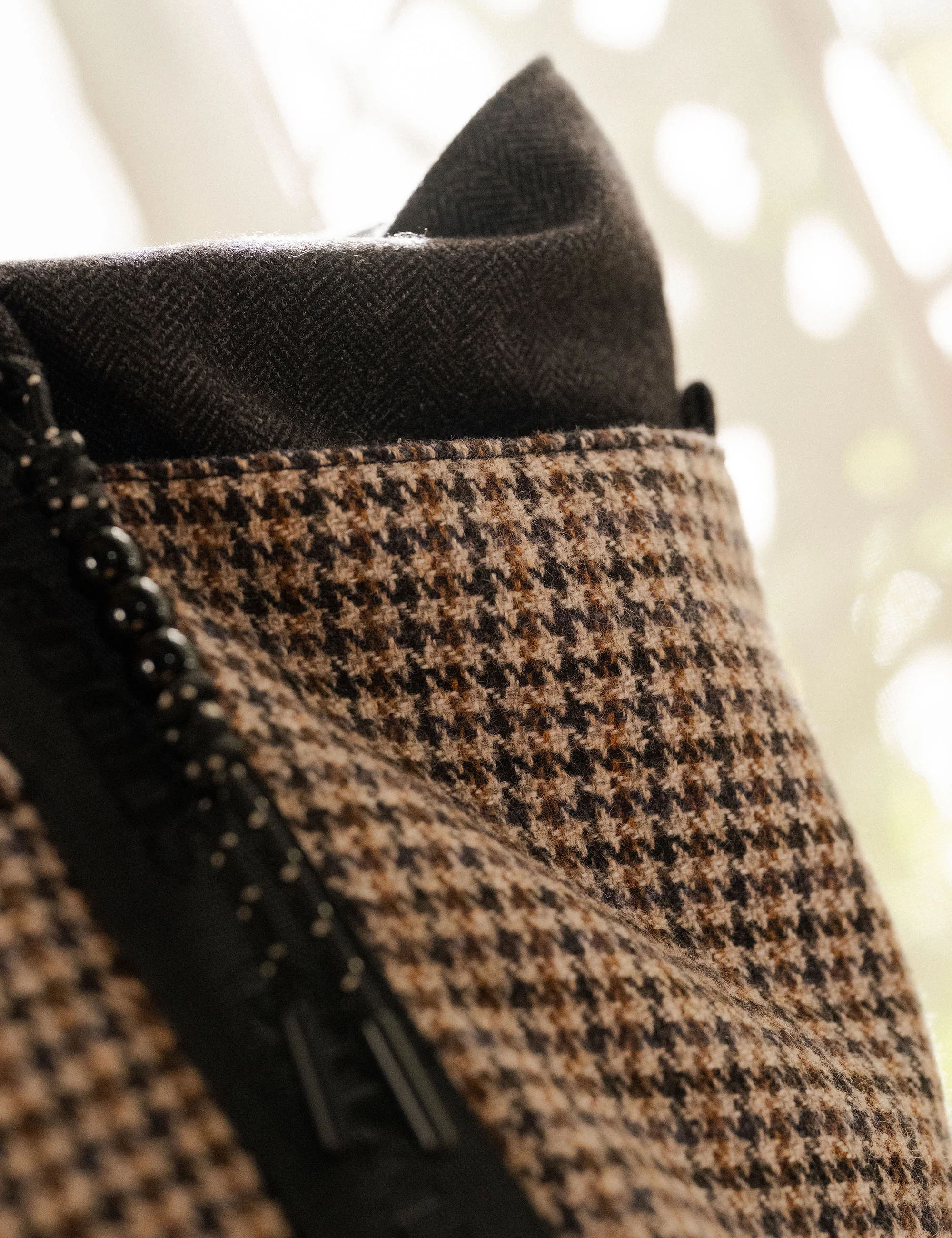Jasper Tote - Houndstooth Herringbone - Image 4