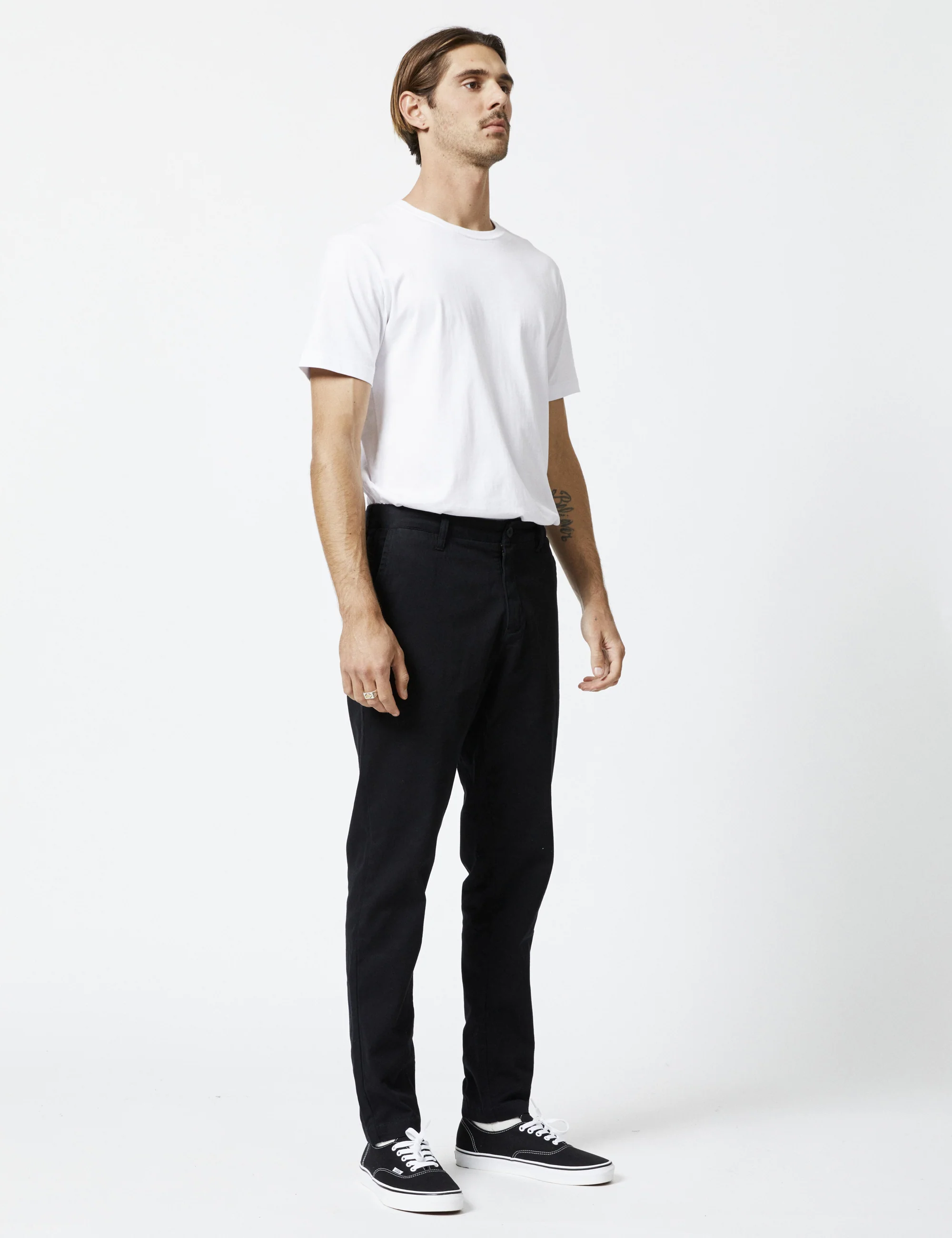 Maxwell Slim Chino - Black - Image 3