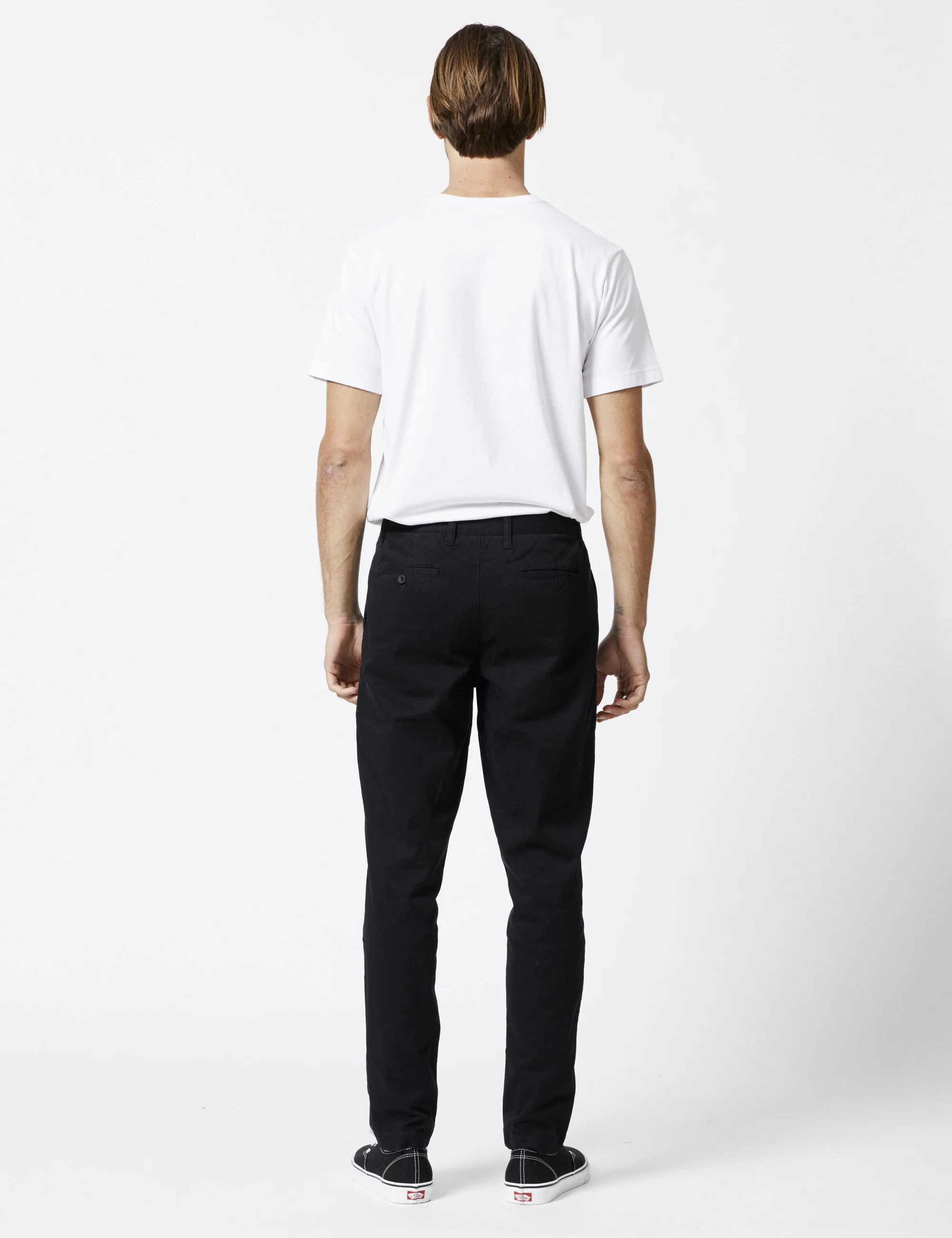 Maxwell Slim Chino - Black - Image 4
