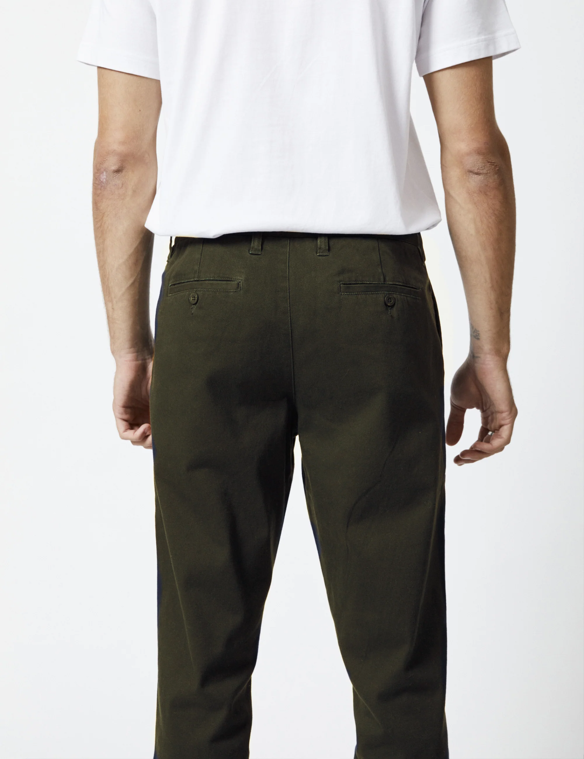 Maxwell Slim Chino - Dark Green - Image 6