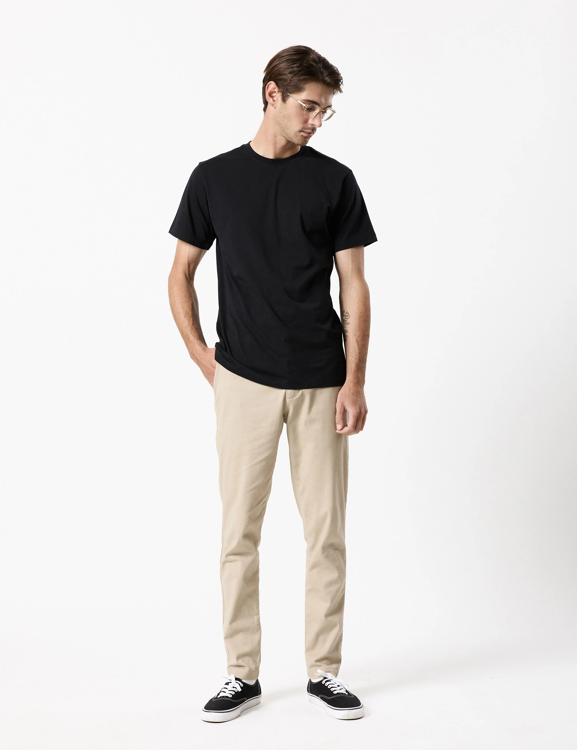 Maxwell Slim Chino - Stone - Image 3