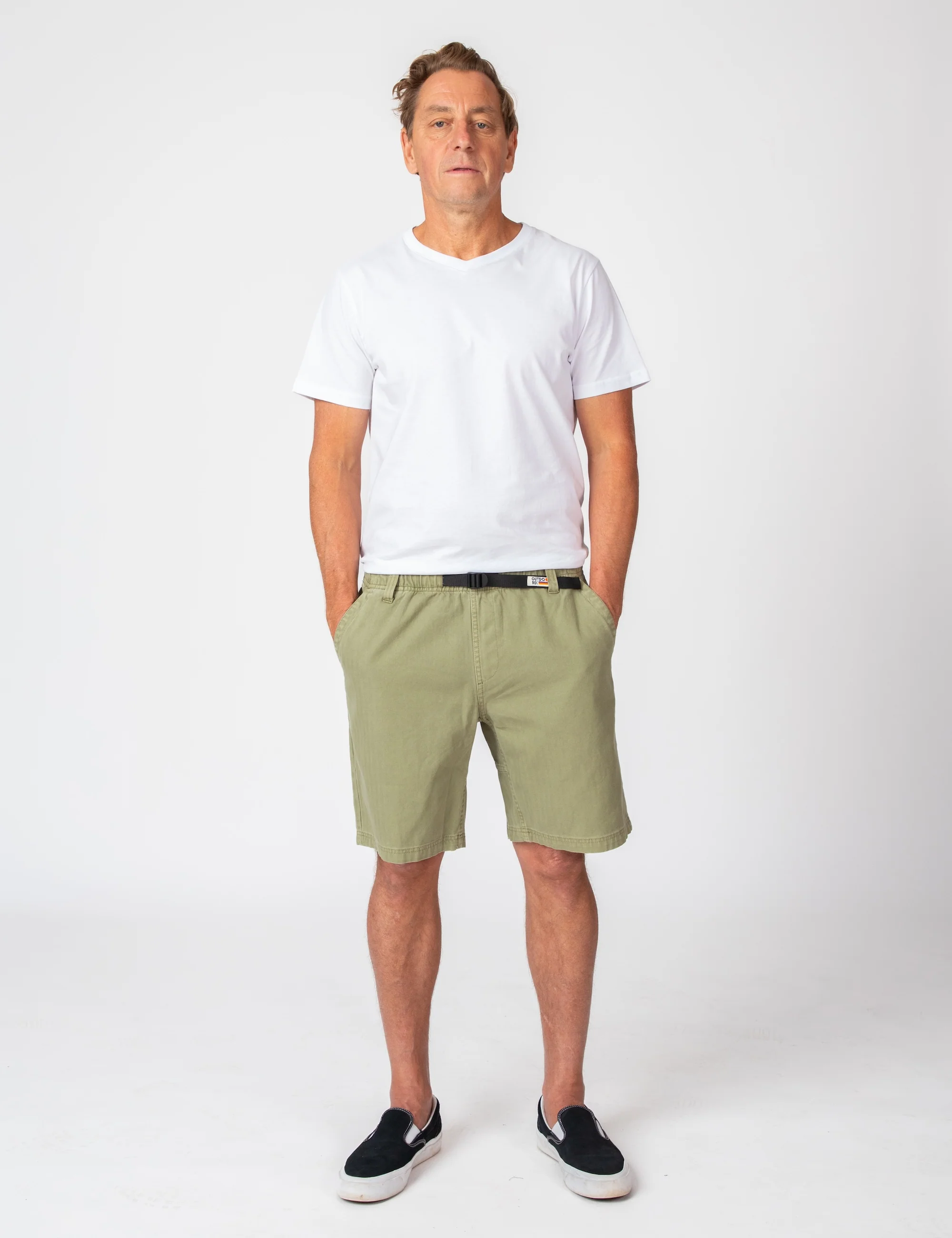 Outdoor Rec Trail Short - Vintage Army - Image 5