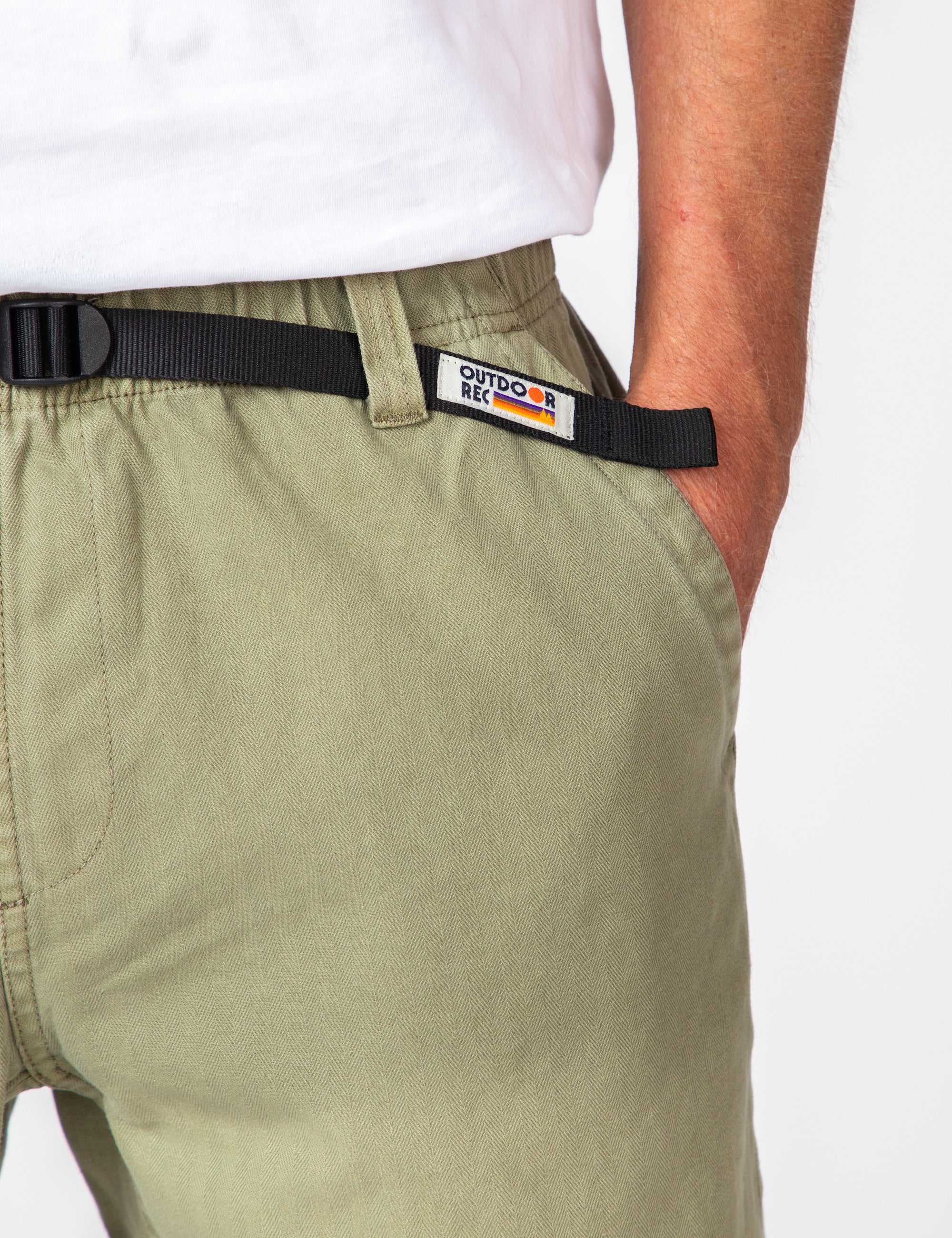 Outdoor Rec Trail Short - Vintage Army - Image 8