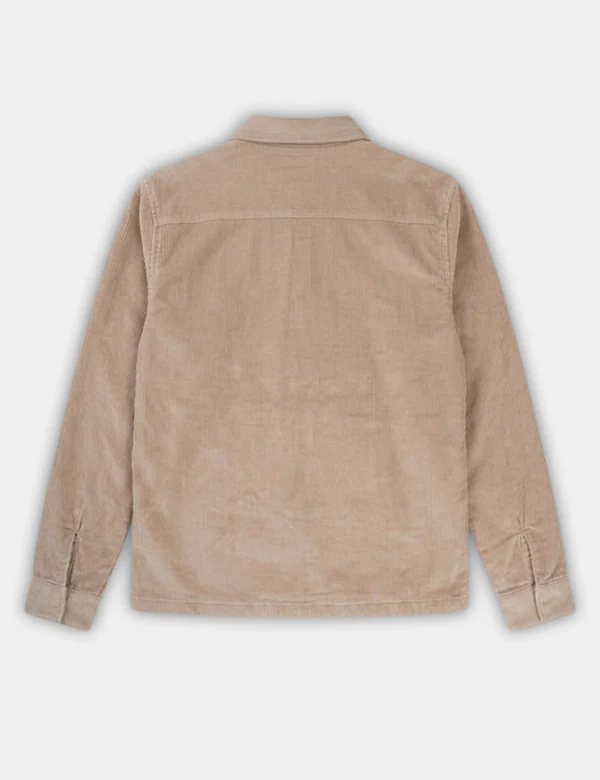 Quilted Cord Jacket - Stone - Image 3