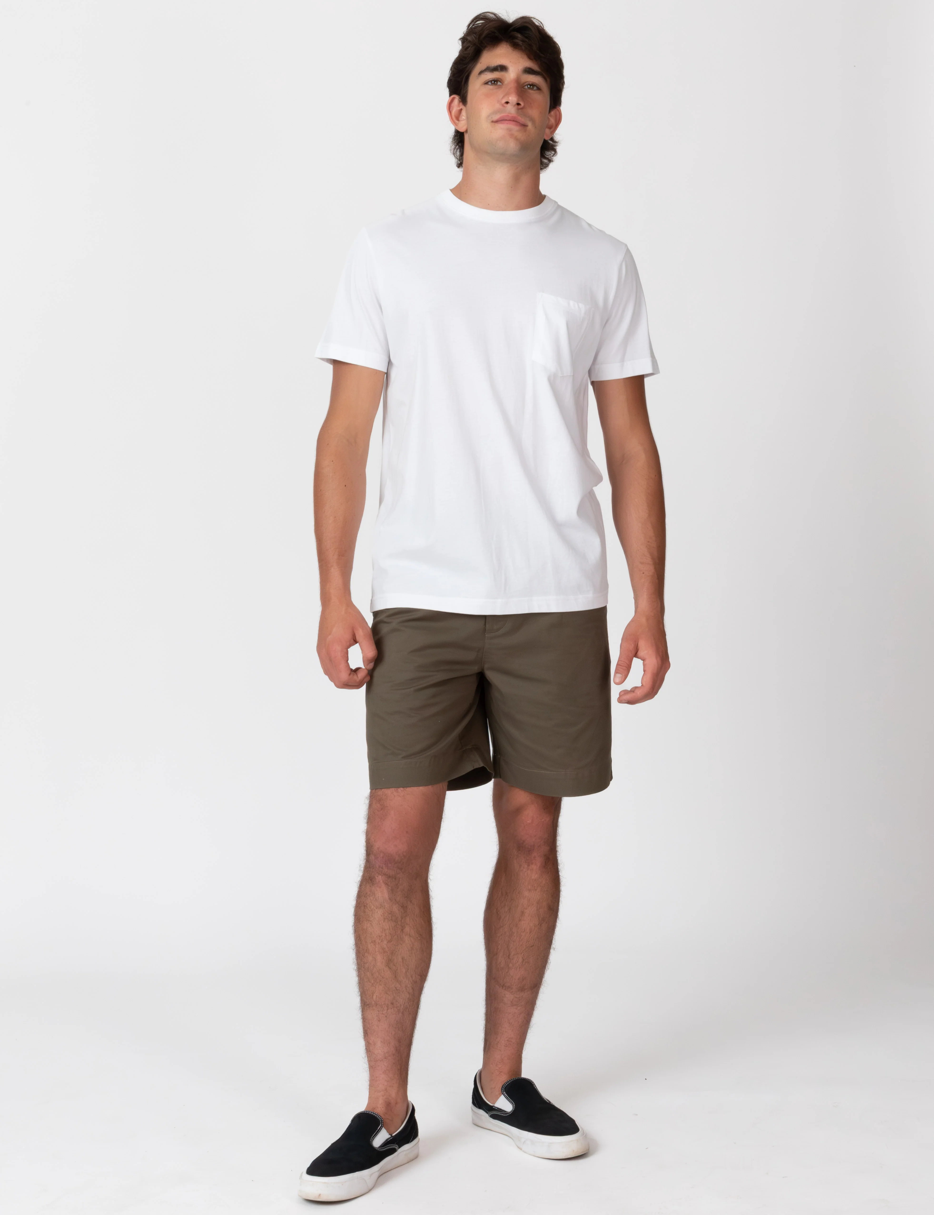 Reginald Pocket Tee - White - Image 6