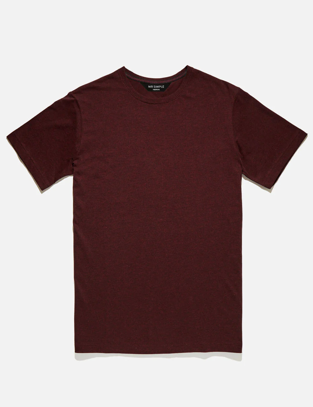 Reginald Tee - Burgundy Marle