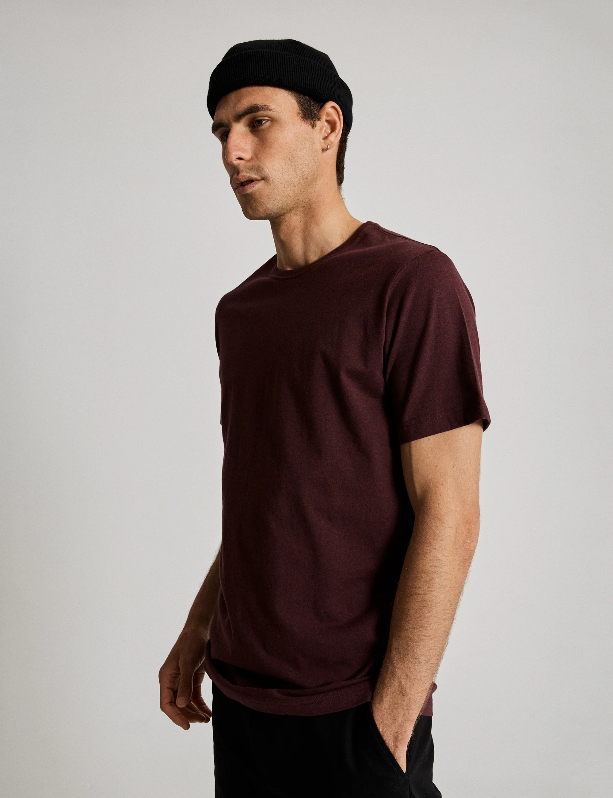 Reginald Tee - Burgundy Marle - Image 2