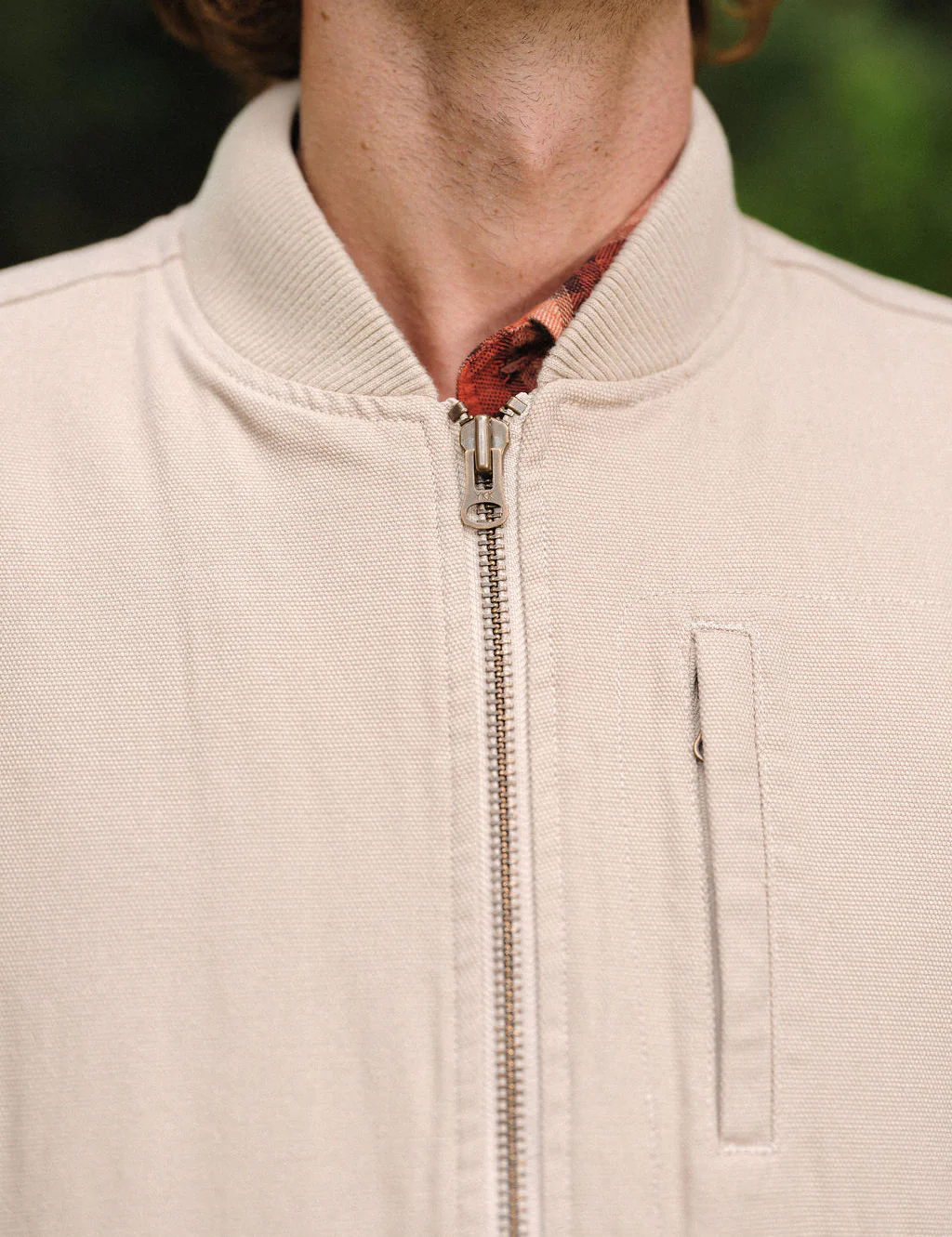 Rob Sleeveless Jacket - Stone - Image 8